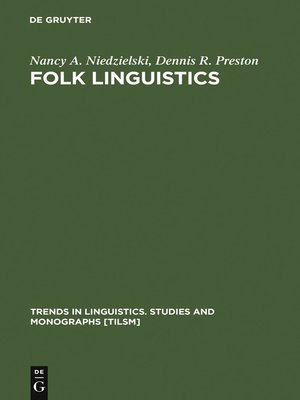 cover image of Folk Linguistics